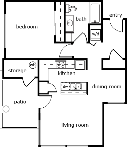 Sienna Lofts 1 bed 1 bath 864 sf